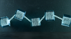 3D Illustration Blockchain Kette